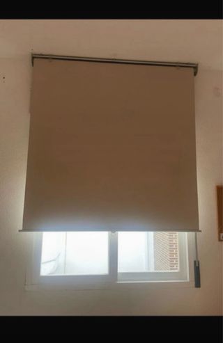 Estor enrollable beige