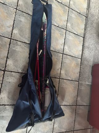 Esquís K2 129cm + Botas Lange 23.5cm