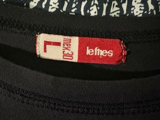 Camiseta negra manga corta mujer talla L