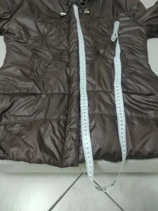 Piumino Liscio donna marrone