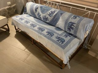 Sofá de jardín 3 plazas