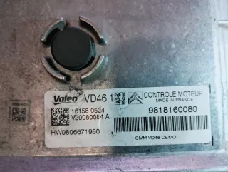 ECU Peugeot y Citroën/VD46.1/ 9818160080