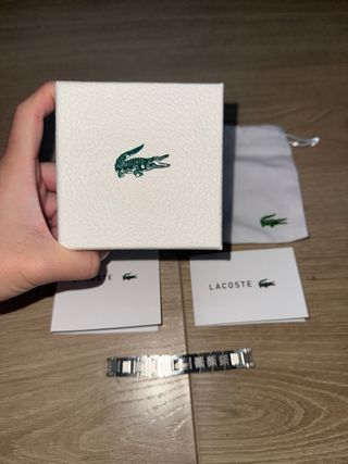Pulsera Lacoste Plata