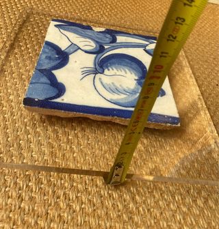 Azulejo Português Séc. XVII para pendurar