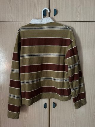 Polo Zara Rayas Talla L