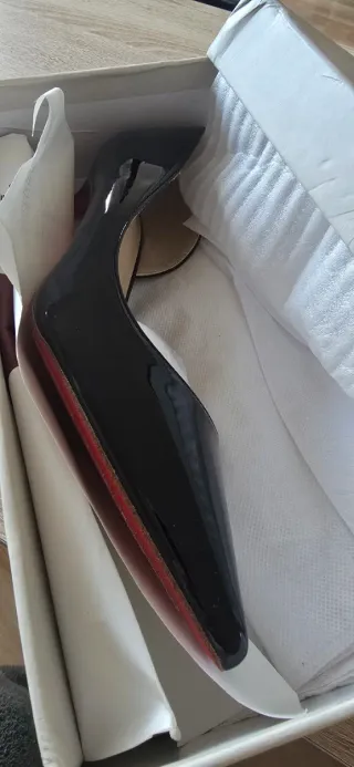 Zapatos charol negros talla 39