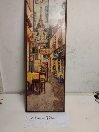 Cuadro vintage Torre Eiffel París