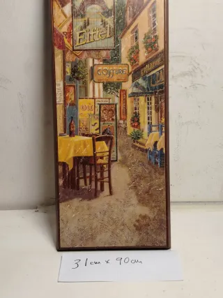 Cuadro vintage Torre Eiffel París