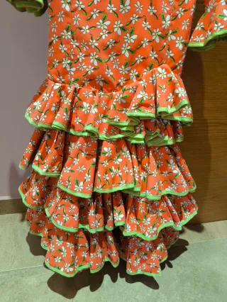 Vestido Flamenco Sevillana 6-7 años