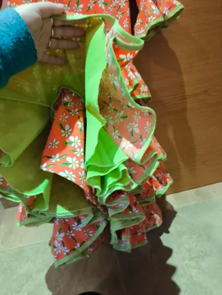 Vestido Flamenco Sevillana 6-7 años