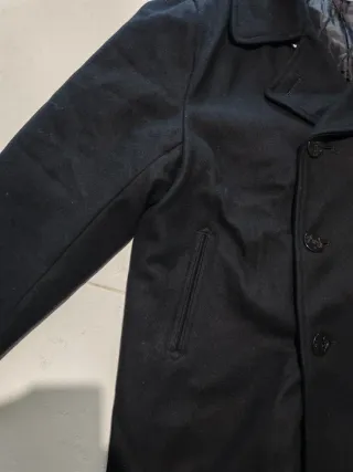 Cappotto misto lana nero taglia L