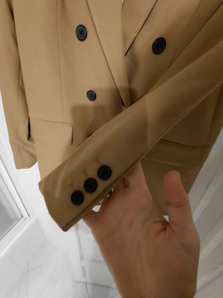 Americana Tostada Talla S Stradivarius