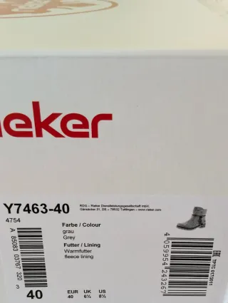 Talla 40 Botines forradas antideslizante.