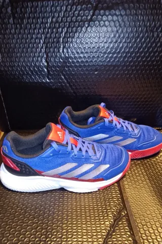 Zapatillas pádel Adidas Azul/Rojo talla 42