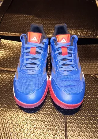 Zapatillas pádel Adidas Azul/Rojo talla 42