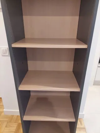 Estantería librería de madera resistente