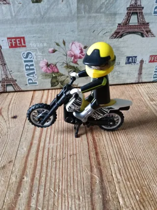 Figura Playmobil Motociclista