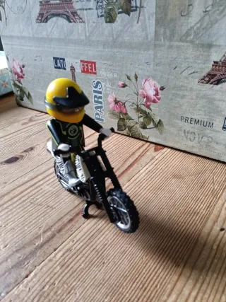 Figura Playmobil Motociclista