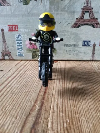 Figura Playmobil Motociclista