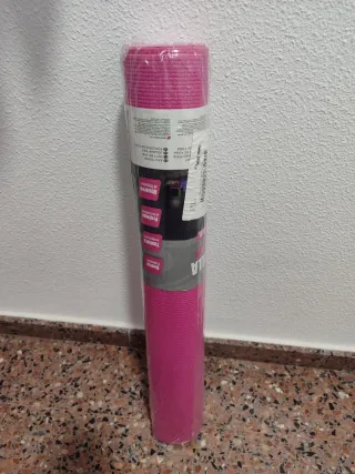 Esterilla yoga rosa sin estrenar