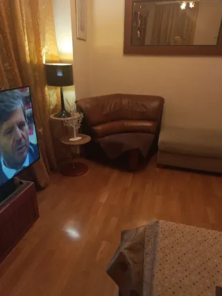 Sofá de piel rinconera ,ocasion total 5 asientos