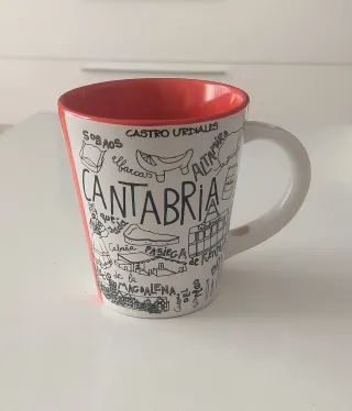 Taza Cantabria con dibujos