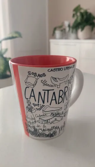 Taza Cantabria con dibujos
