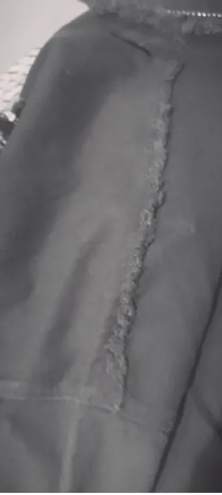 Chaqueta tejana Zara con flecos