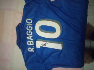 Maglia Italia Baggio Diadora Blu