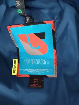 Chaqueta esquí nieve Burton 8 años