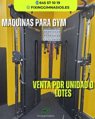 Máquina de gimnasio multifuncional