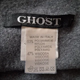 Sottogiacca collo alto grigio Made in Italy