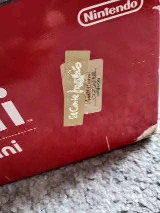 Nintendo Wii Mini Roja + Mario Kart