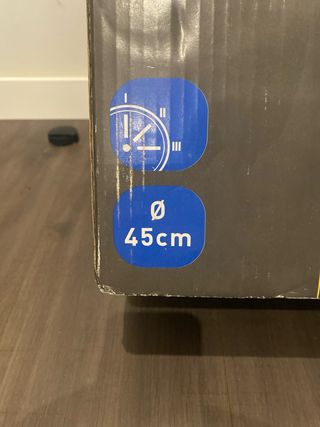 Ventilador industrial Equation plateado