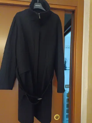 Cappotto donna lungo nero