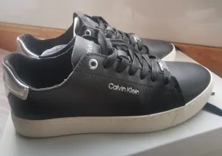 Deportivas Piel Calvin Klein Mujer Talla 38
