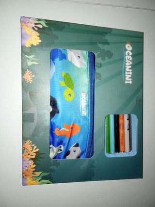 Astuccio Oceanini con matite colorate