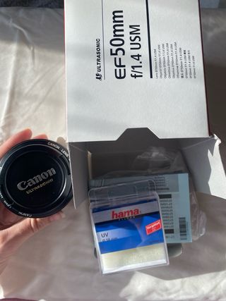 Objetivo Canon EF 50mm f/1.4 USM