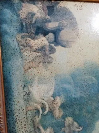 Cuadro lienzo antiguo