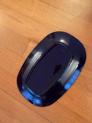 Piatto da portata Bormioli Rocco blu cobalto