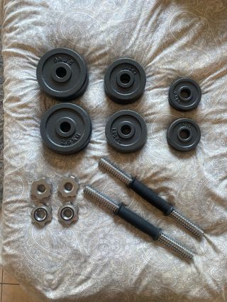 Mancuernas ajustables 10kg