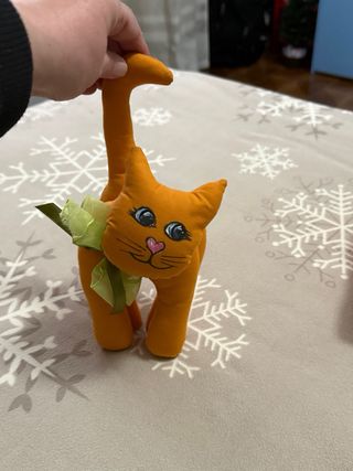 4 Gatti di stoffa decorativi