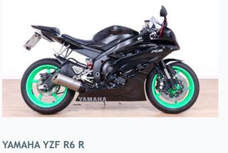 Yamaha YZF R6 2007 Sport Negra