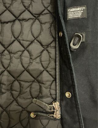 Parka Carhartt Clash Talla S Negra