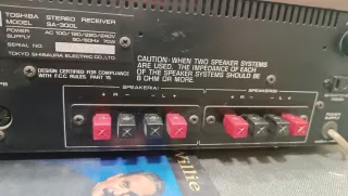 Amplificador y Altavoces Toshiba