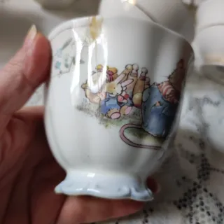 OFFERTA 🇬🇧 set 7 tazze ROTTE x riuso creativo