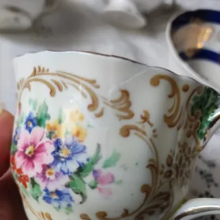 OFFERTA 🇬🇧 set 7 tazze ROTTE x riuso creativo