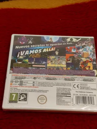 Pokémon Ultrasol y Ultraluna 3DS Precintados