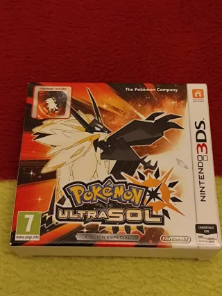 Pokémon Ultrasol y Ultraluna 3DS Precintados