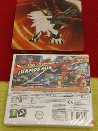 Pokémon Ultrasol y Ultraluna 3DS Precintados